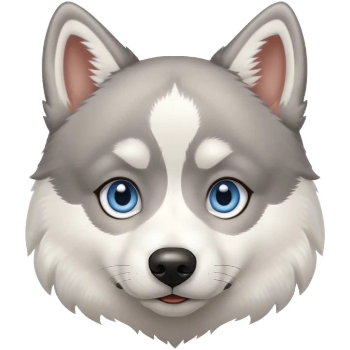 Huskcat Siberian husky emoji