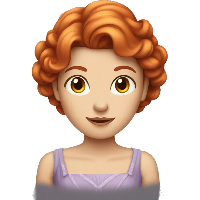 Redheaded Princess  emoji