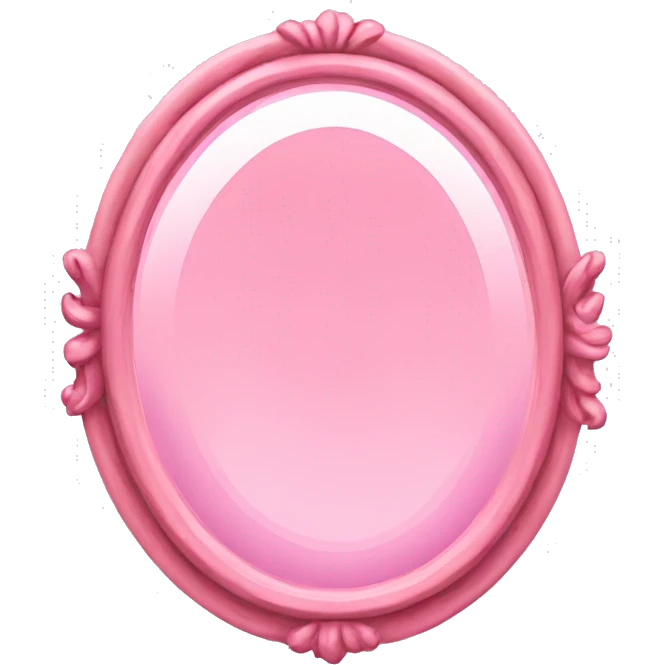 Pink mirror  emoji