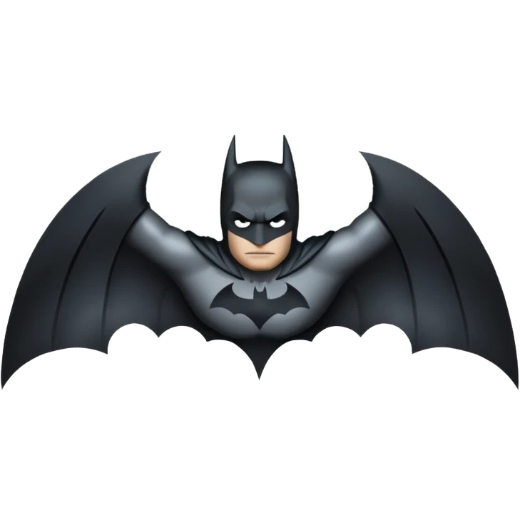 Crie emoji batman emoji