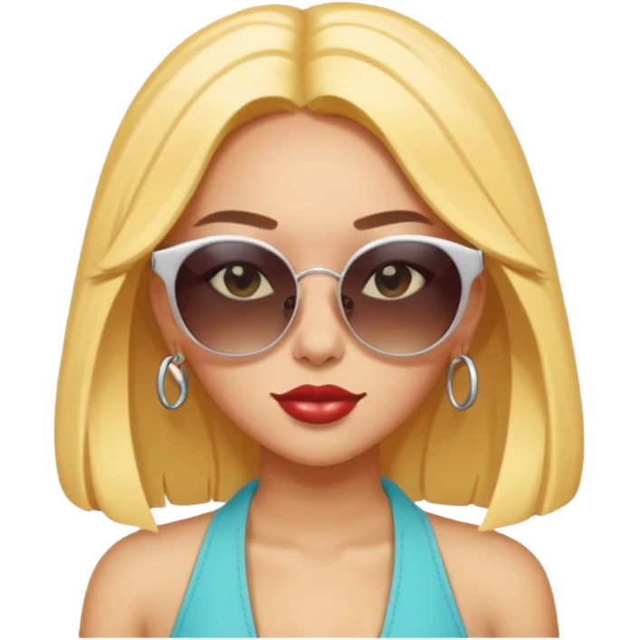 doja cat wear sunglasses emoji