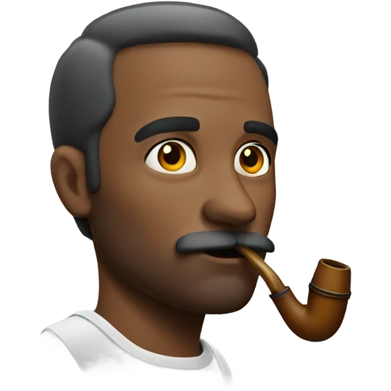 Man with pipe emoji