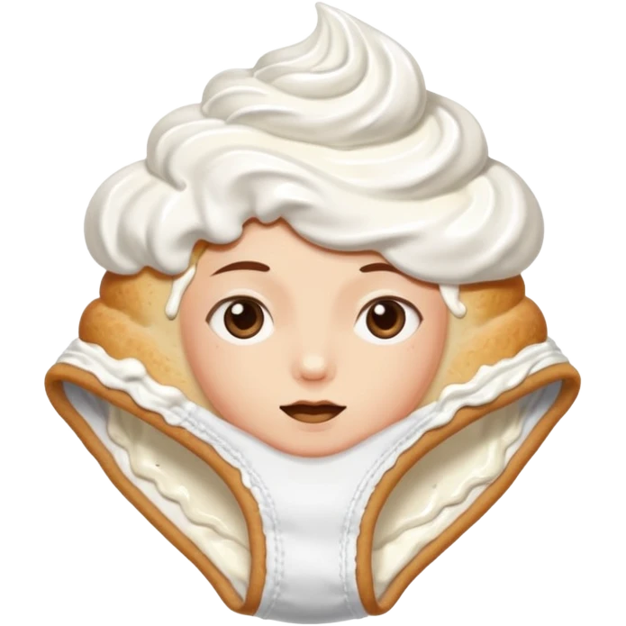 Cream pie pushed into females panties emoji