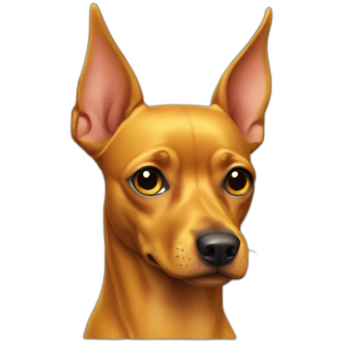 pinscher yellow head emoji