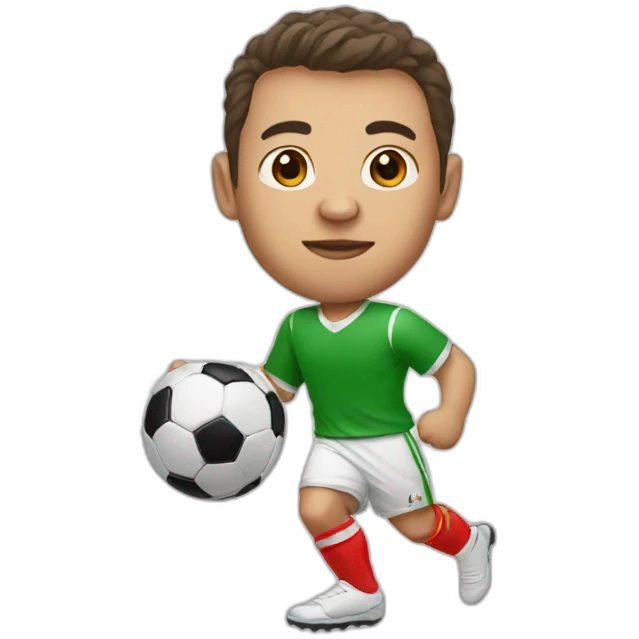 babyfoot table player emoji