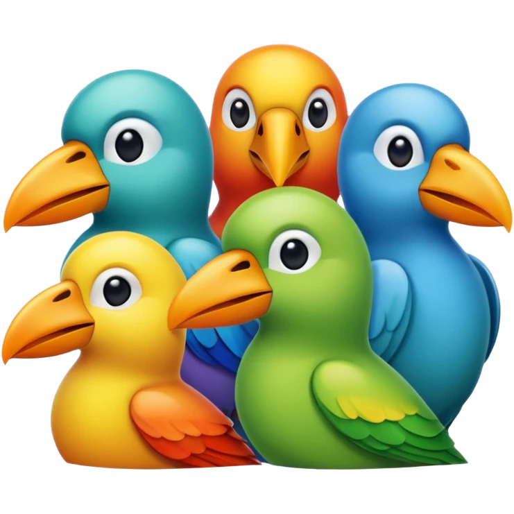 5 schnäbel emoji