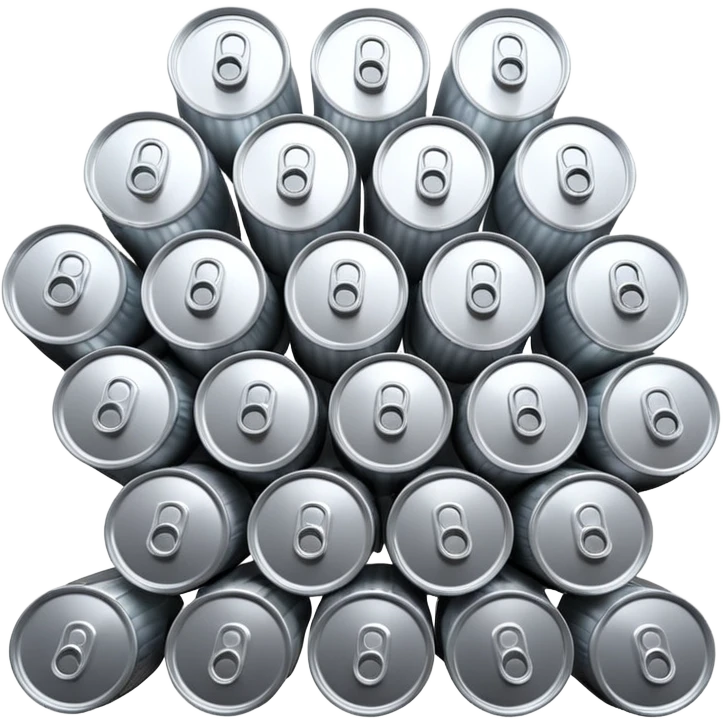 stack of many beer cans emoji
