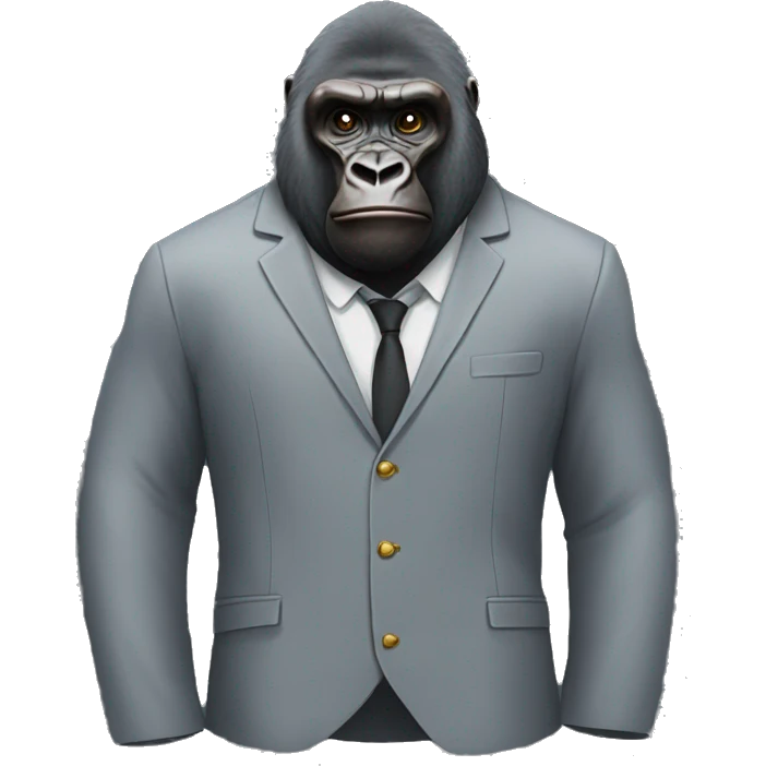 Gorilla suit emoji