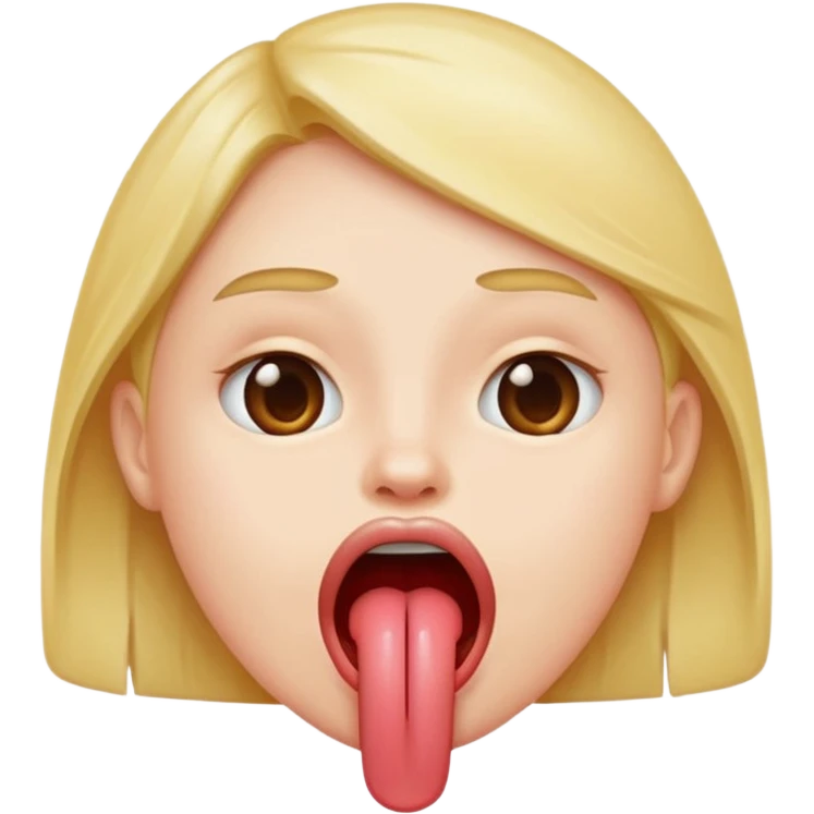 Tongue sticking out  emoji