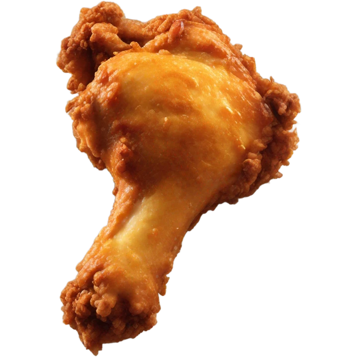 chicken leg KFC emoji