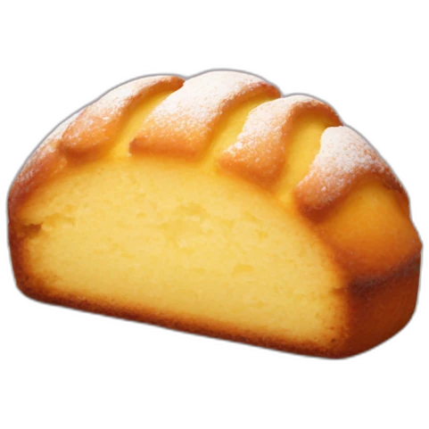 madeleine cake emoji