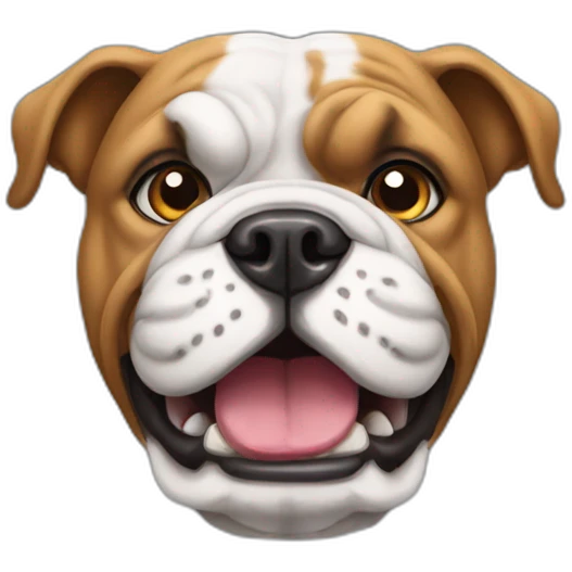 bulldog emoji