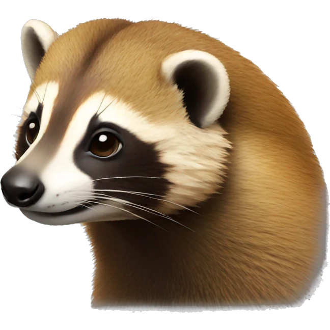 coati smelling emoji