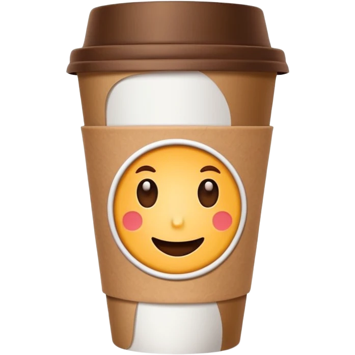 Takeaway coffee emoji