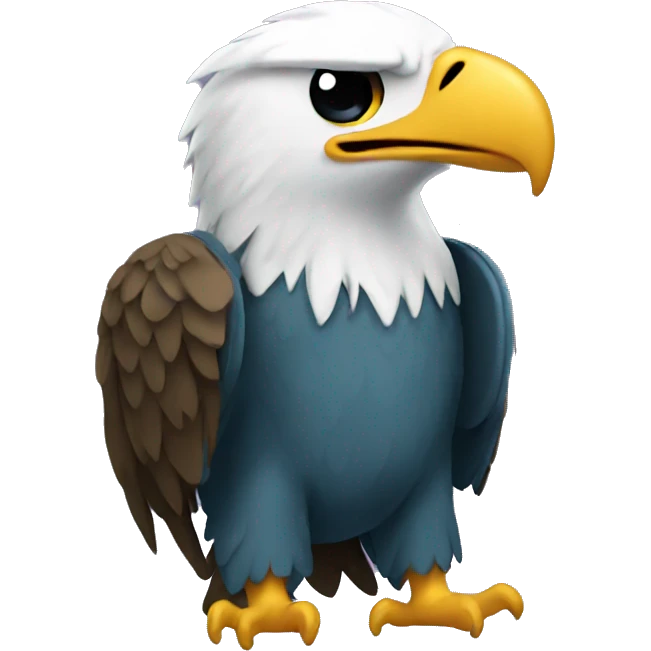eagle with a hoodie emoji