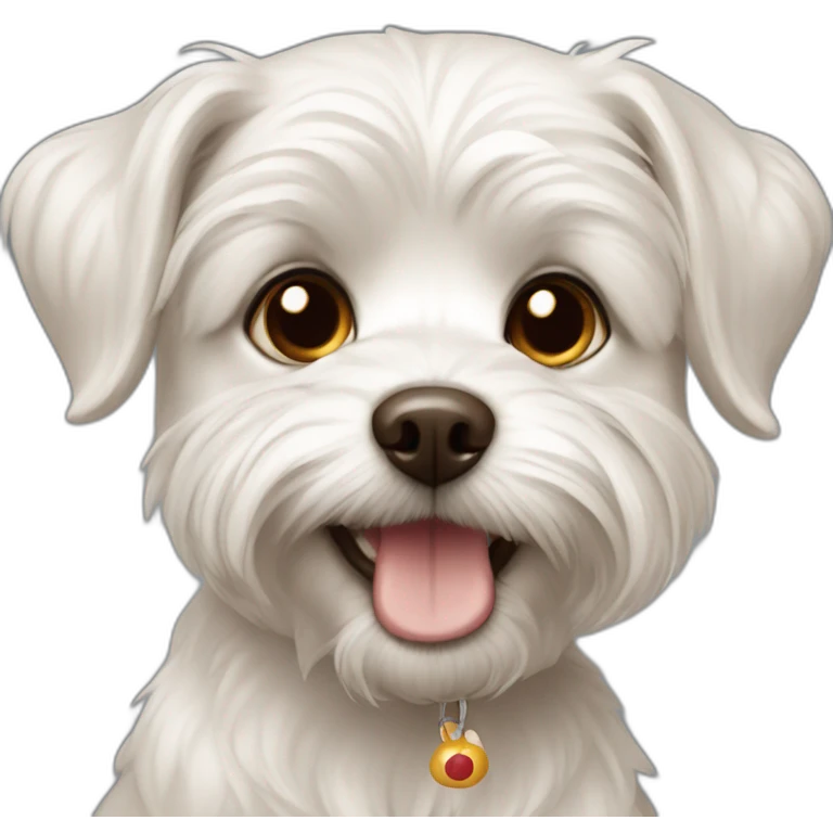 Malteser dog emoji