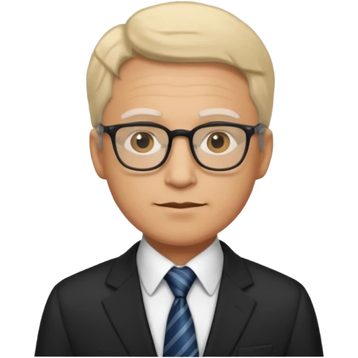 Professor in the la casa de papel TV show emoji