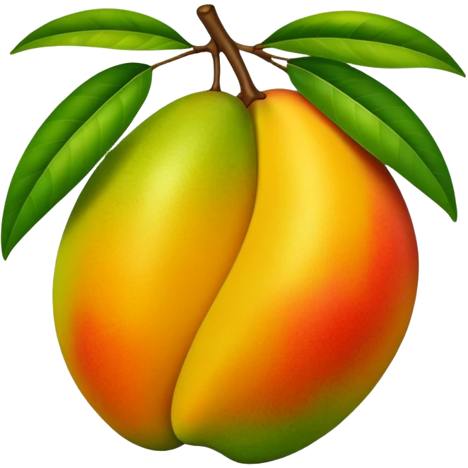 Avocado being a Mango emoji
