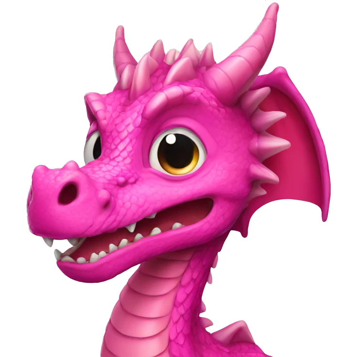 pink dragon emoji