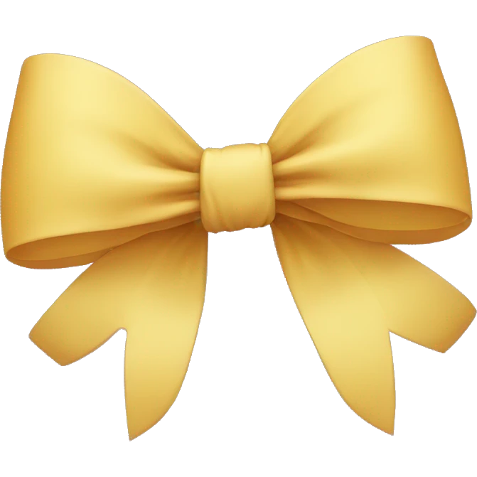 Big bow emoji