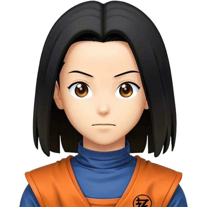 android 17 dagonball z emoji