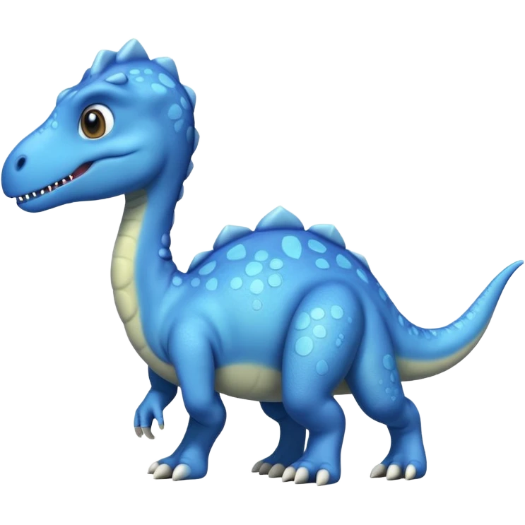 small herbivorous celestial dinosaur that walks on all fours emoji