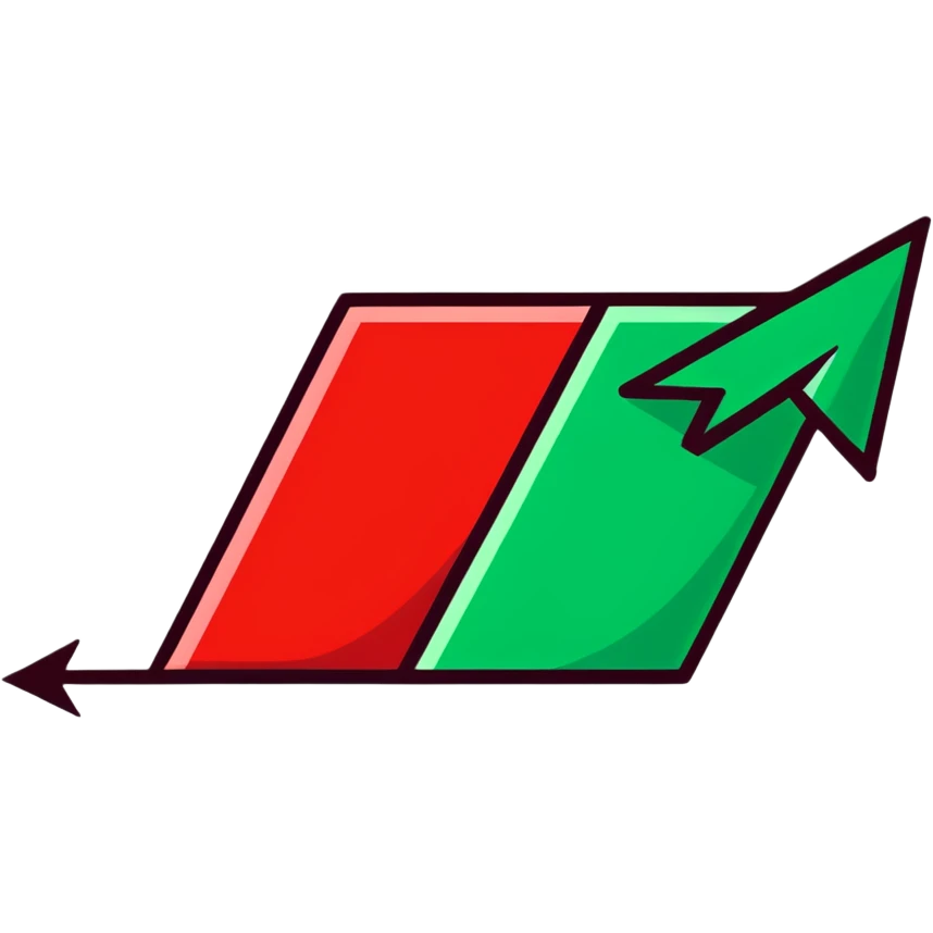 green up arrow emoji