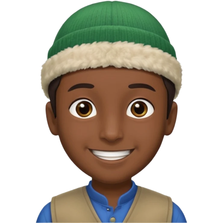 pakistan boy wearing pakool emoji