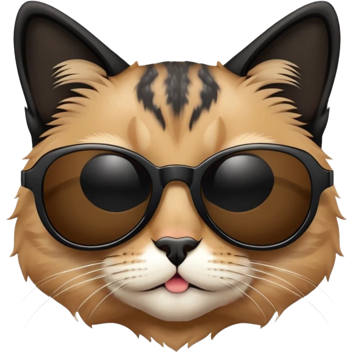 cat wearing sunglasses emoji