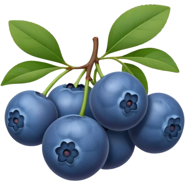 Blueberries emoji