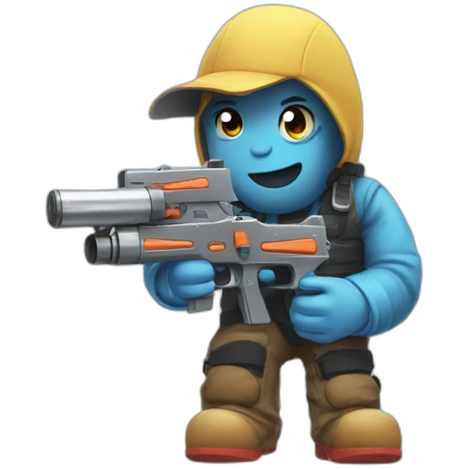 SiIvaGunner with a water gun emoji