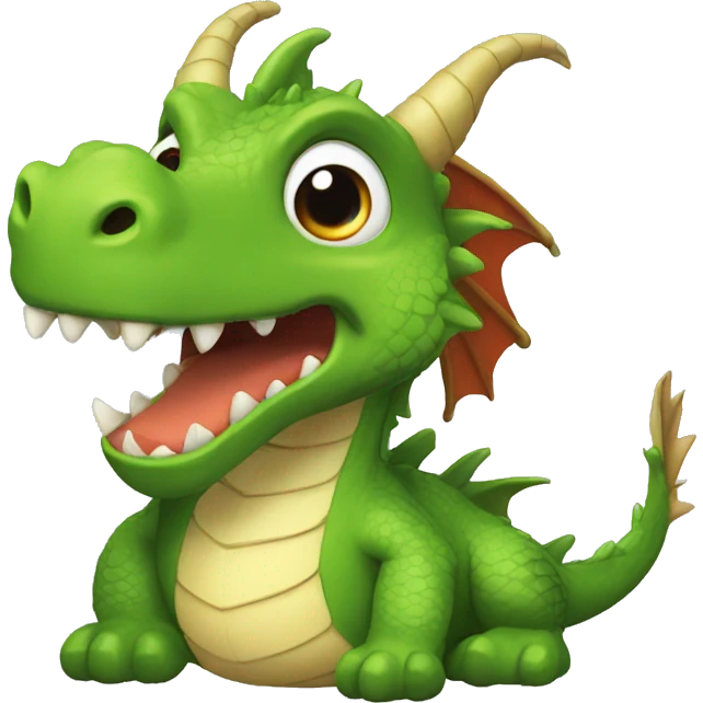 Un dragon gordo emoji