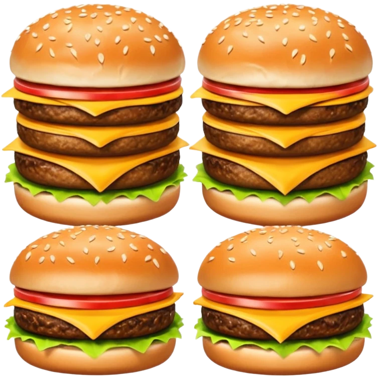 Fast Food Burgers emoji