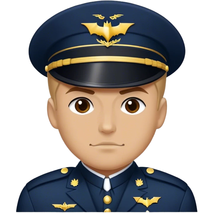 Batman in the navy  emoji