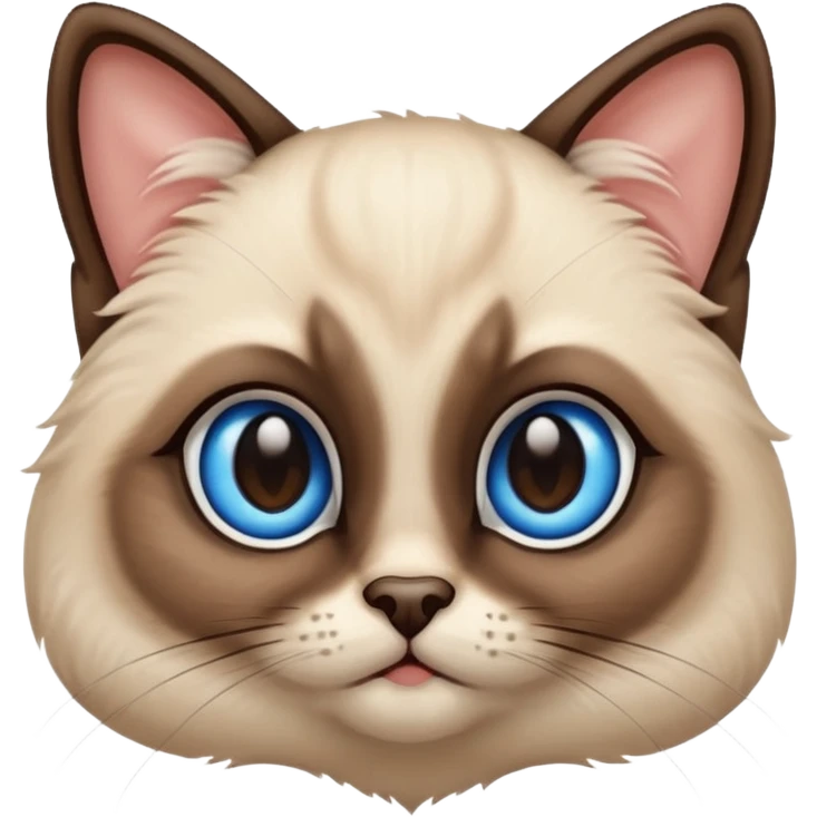 baby siamese cat emoji