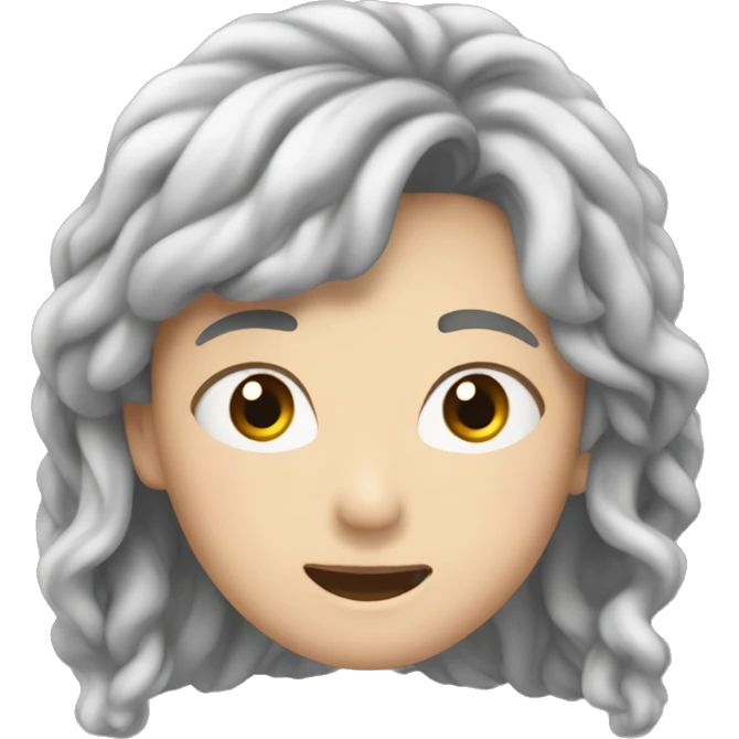 천국의 계단을 오르는 컬리 emoji