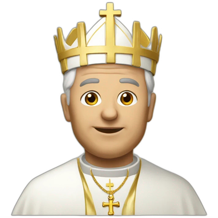Le pape emoji