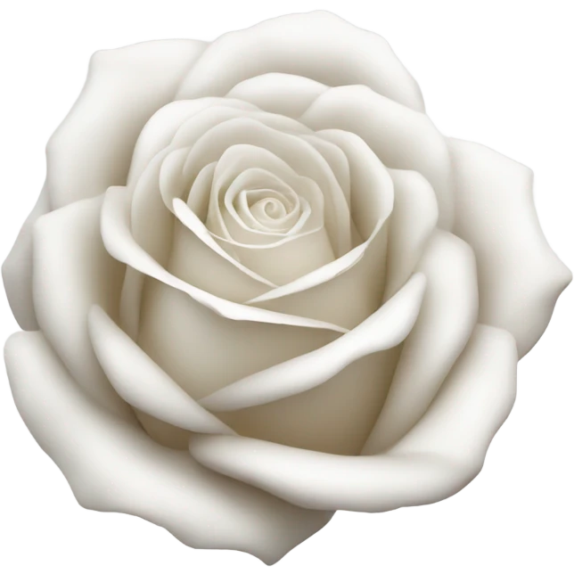 White rose  emoji