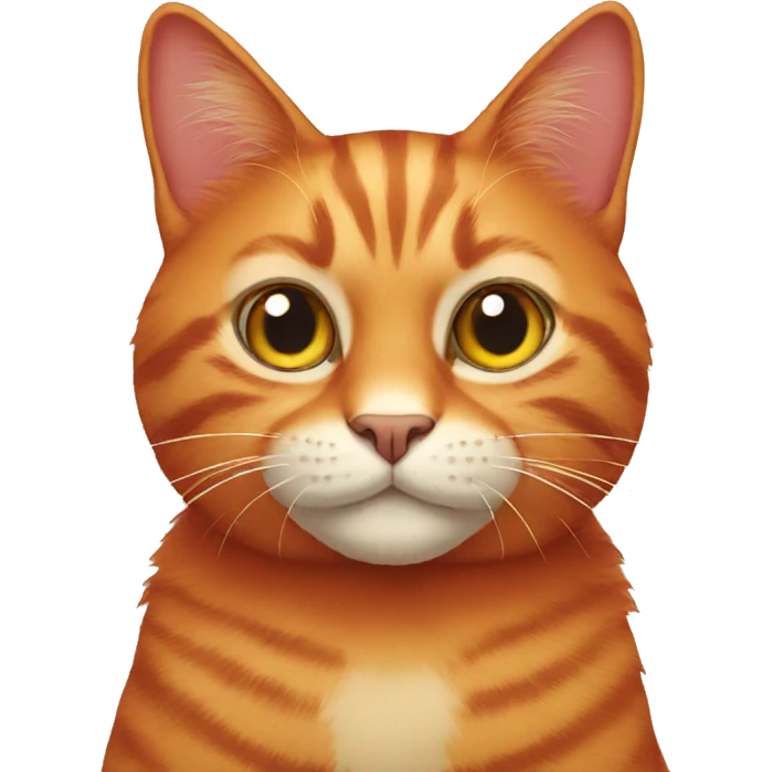 Red cat  emoji