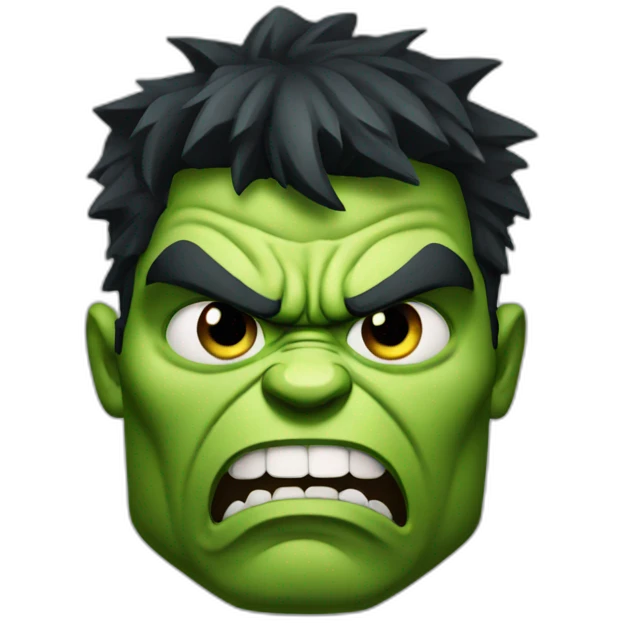Angry Hulk emoji