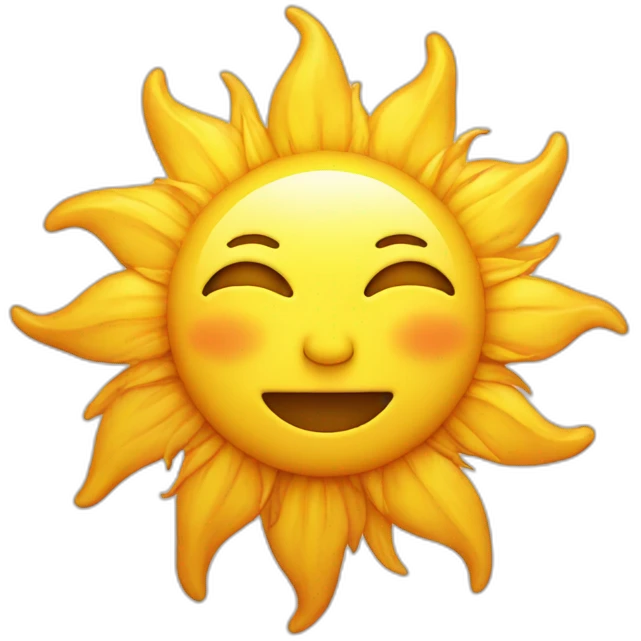 sun emoji
