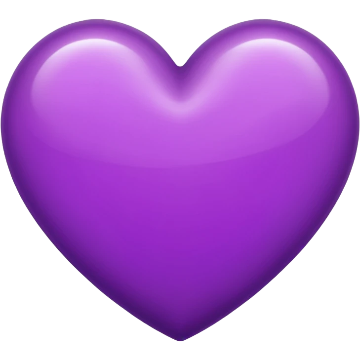 purple heart emoji emoji