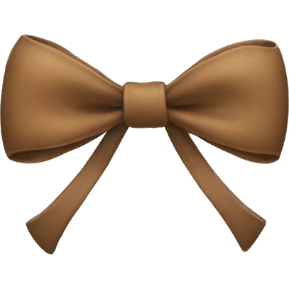 A bow emoji