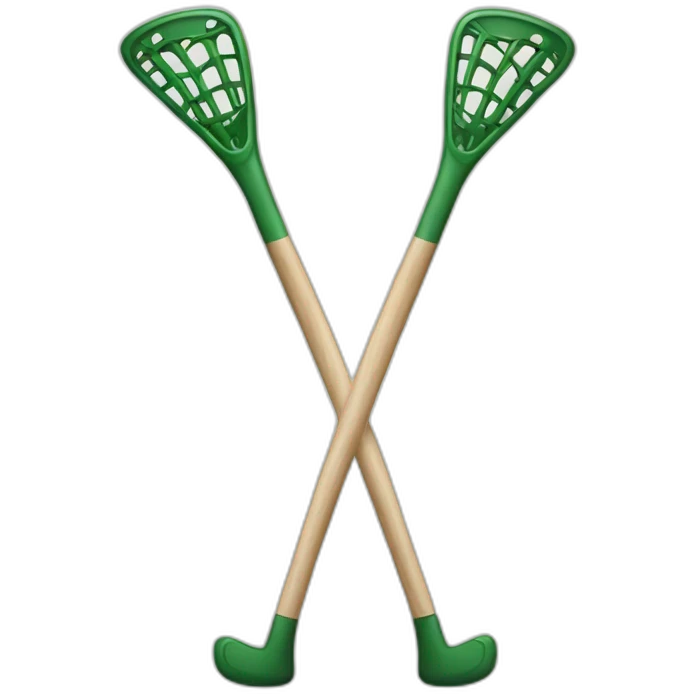 Camogie stick emoji