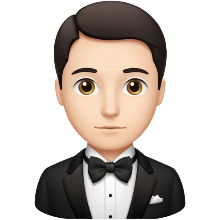 Fancy expensive sophisticated butler  emoji