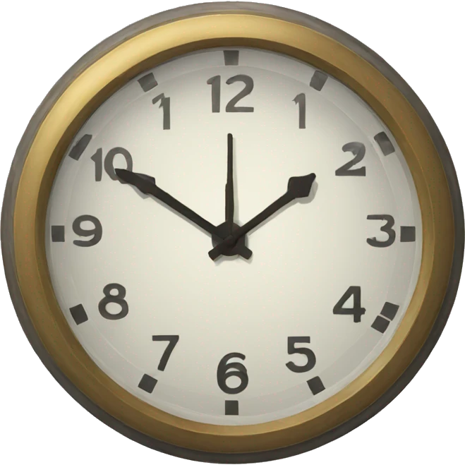 clock emoji