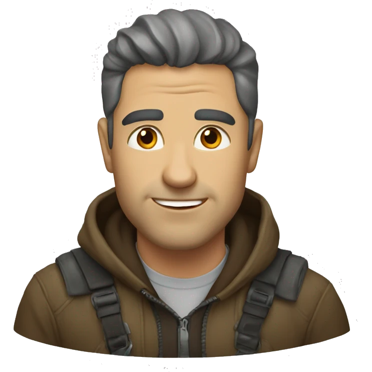Голубая кружка emoji