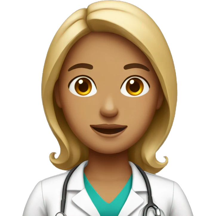 Tan nurse  emoji