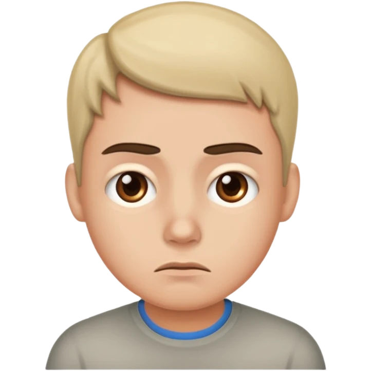 unimpressed and bored  emoji