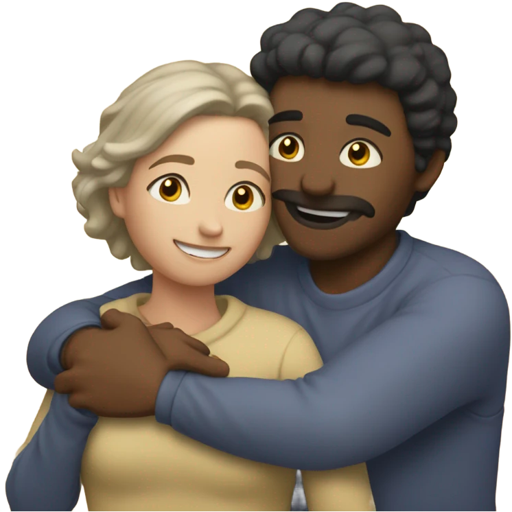 Hugging emoji